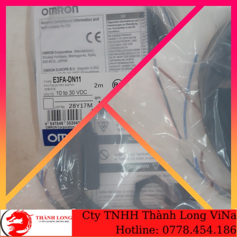 Cảm biến quang Omron E3FA-DN11
