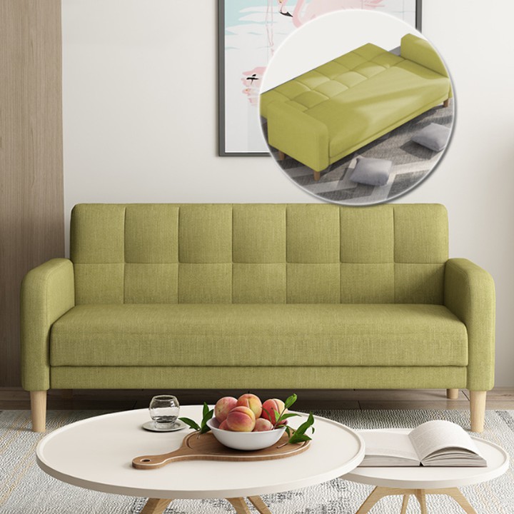 Ghế Sofa giường ,Ghế Sofa thông minh ,(tựa lưng ngả 3 nấc - thiết kế trang nhã tinh tế - chất liệu vải cao cấp) KT 170cm