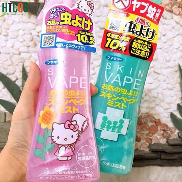 Xịt Chống Muỗi Skin Vape Nhật Bản 200ml Đuổi Muỗi và Côn Trùng Nhật Bản 200ml LIKE TOKYO