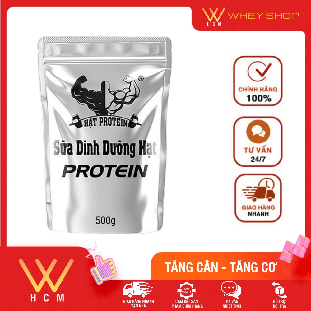 Bột ngũ cốc Hạt Protein giúp tăng cân tăng cơ (500g)