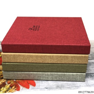 Album ảnh dán Fabric (40 ảnh cỡ 31,5x32,5cm)