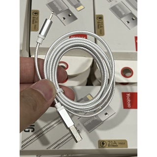 Cáp sạc Iphone cao cấp Yoobao 413 dây dù