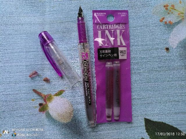 Bút máy Preppy + 02 ống mực