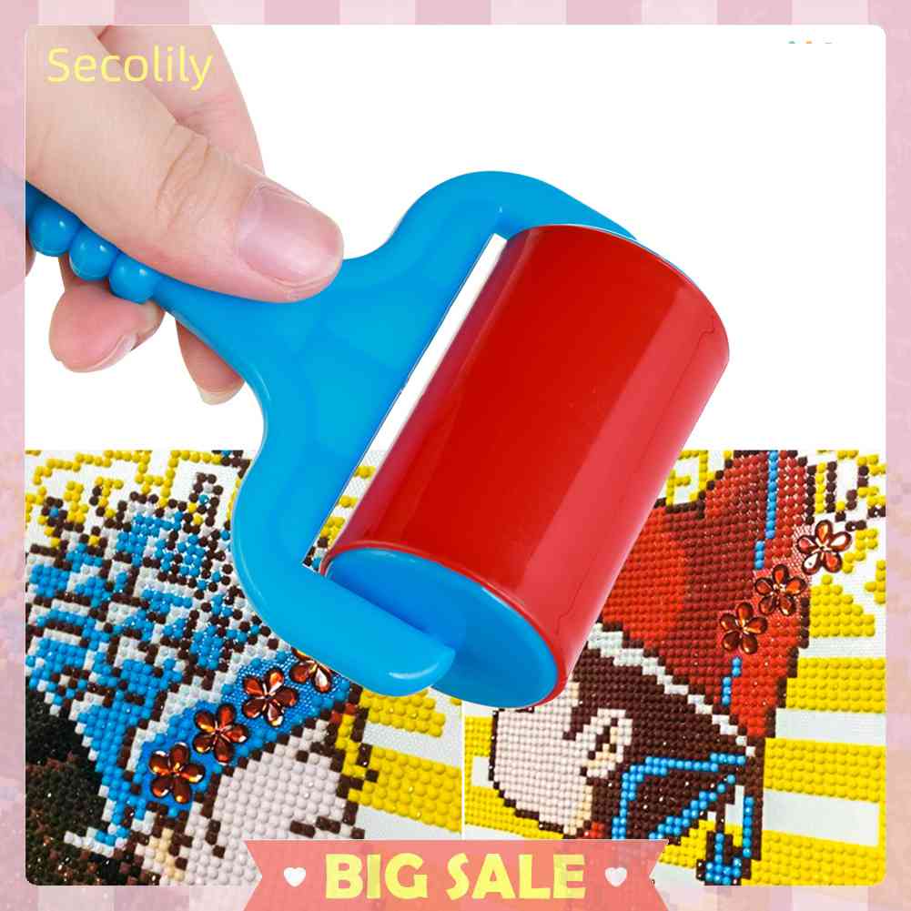 Cây Lăn Sơn Kim Cương Bằng Nhựa DIY Màu Sắc Ngẫu Nhiên