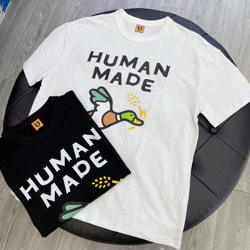 ⚡️[Mirror Quality] - Áo Tee Human Made x Kaws T-Shirt Logo 03, Áo thun Human Made Kaws cotton