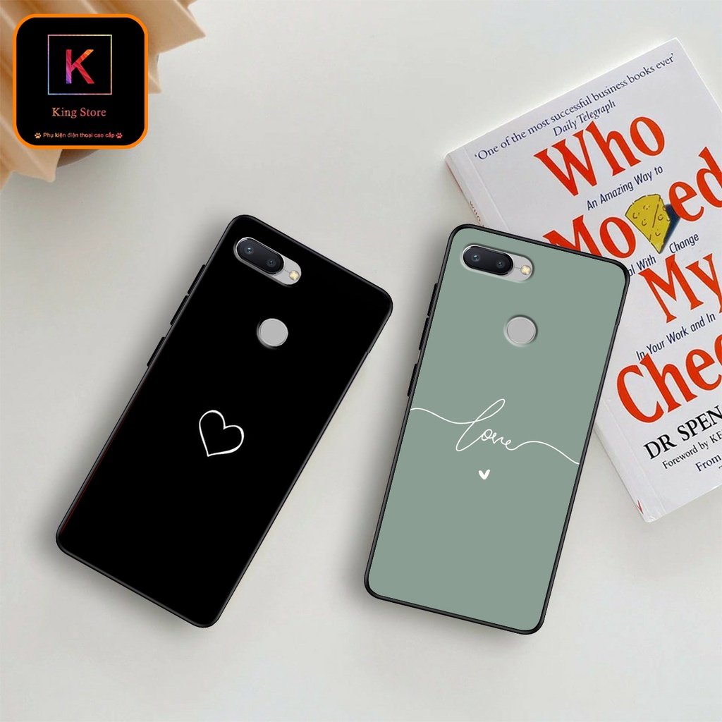 Ốp lưng Xiaomi Redmi 6 - Redmi 6A - Redmi 6X - Redmi 6 Pro - Ốp in hình Trái tim siêu dễ thương