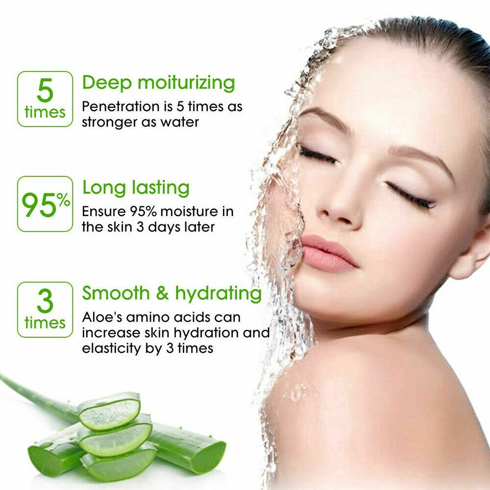 220g/Box Natural Aloe Vera Gel Moisturizing Acne Face Cream/ Oil Control After Sun Repair Mask/ Dry Skin Care Products