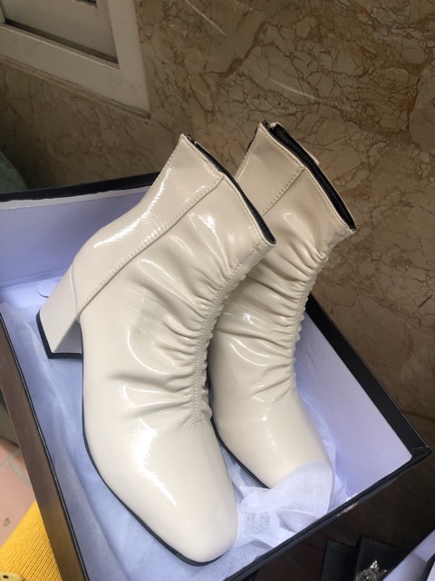 FREESHIP BỐT NỮ, BỐT DÚM DA BÓNG GÓT 5P CAO CẤP FULLBOX MSF11 | BigBuy360 - bigbuy360.vn