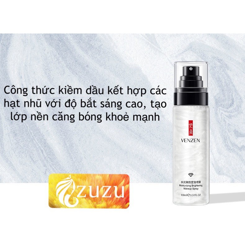 [N66] [N73] Xịt Makeup, Xịt Kiềm Dầu Khóa Trang Điểm Star Venzen Up Spray bản cao cấp 8 Hours Wear | BigBuy360 - bigbuy360.vn