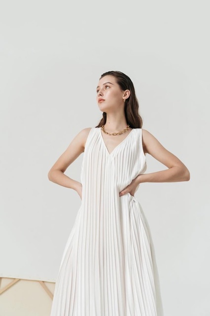 ĐẦM NUDIEYE ÉLIE PLEATED DRESS