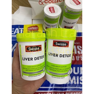 Viên uống Liver detox Hãng Swisse