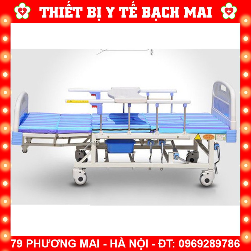 Giường Bệnh Nhân 4 Tay Quay Đa Năng Akiko A85-04