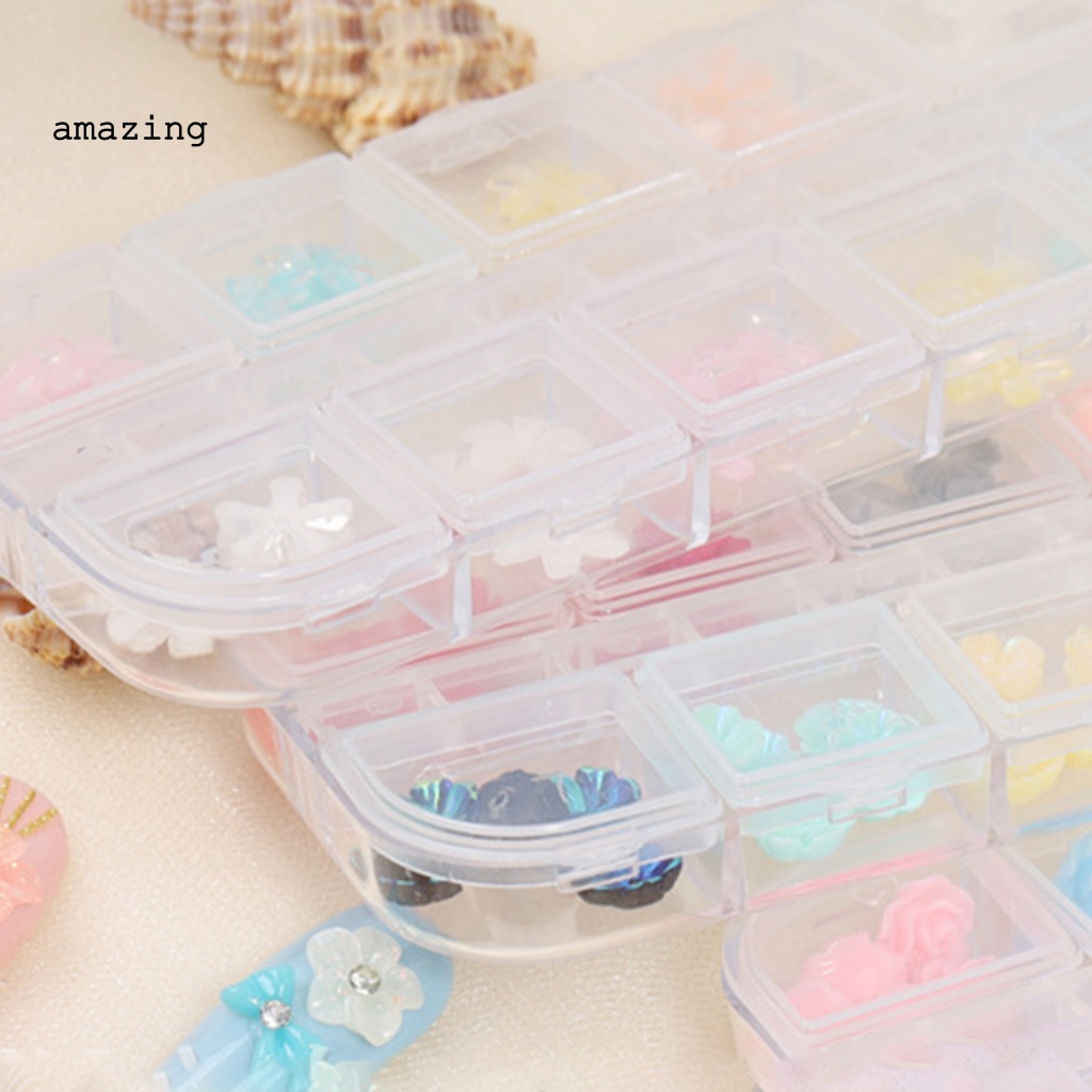 Phụ Kiện Trang Trí Móng Tay Hình Bông Hoa Mini Màu Trắng Xinh Xắn DIY