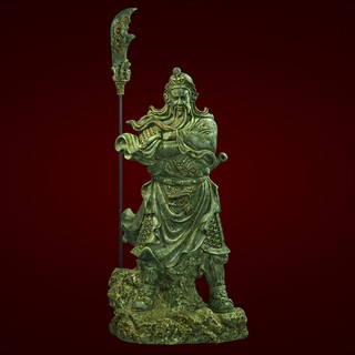 Tượng Quan Công - Xưởng E3D - Trang trí nhà cửa - Quà tặng ý nghĩa - QC 018