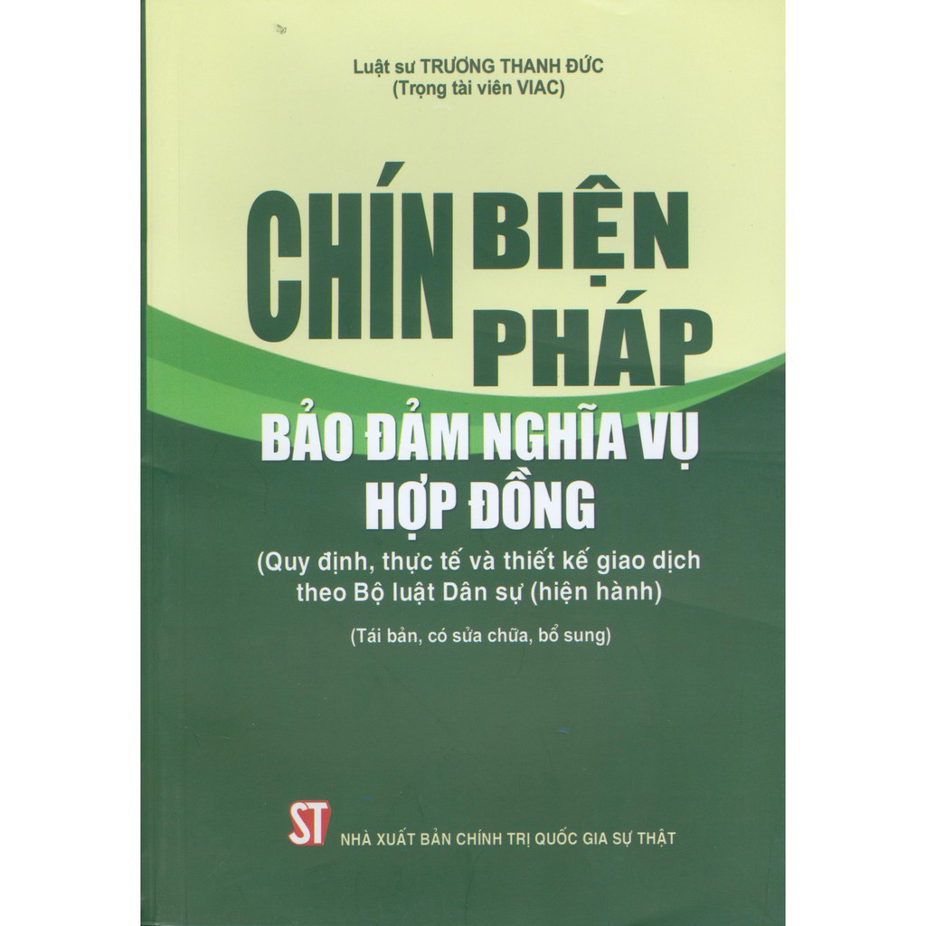 Sách - Chín Biện Pháp Đảm Bảo Nghĩa Vụ Hợp Đồng | BigBuy360 - bigbuy360.vn