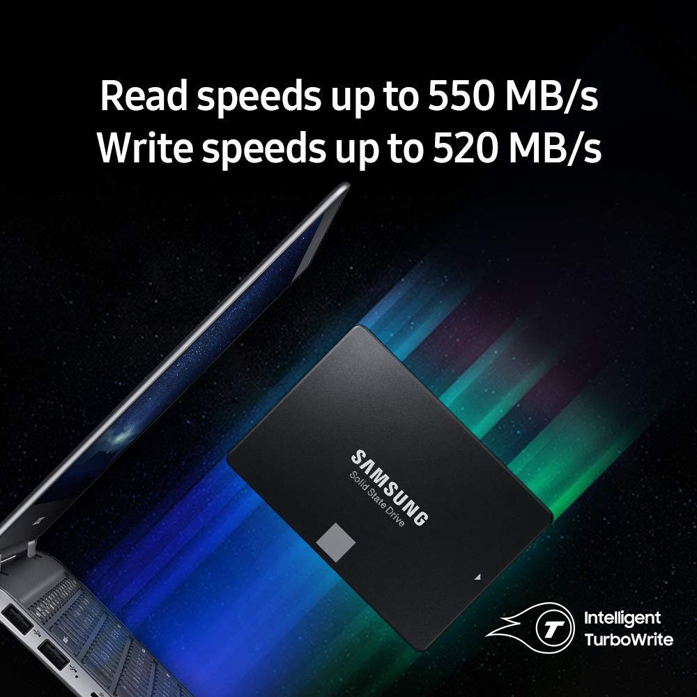 Ổ cứng SSD Samsung 860 Evo 250GB Sata III 2.5 inch (MZ-76E250BW) - Hãng phân phối chính thức
