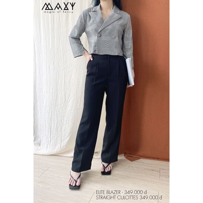 Blazer croptop tay lửng elite blazer Maxy Workshop