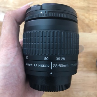 Ống Kính Nikon AF Nikkor 28-80mm f/3.3-4.5 Dùng cho cả FF và Crop