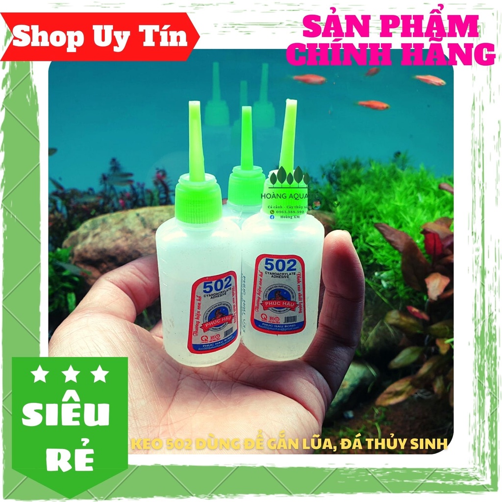 KEO 502 GẮN LŨA THỦY SINH, GẮN BONSAI, GẮN ĐÁ TIGER.