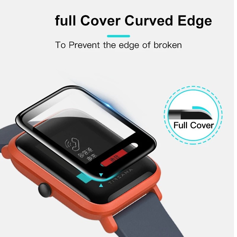 Miếng Dán 3d Bảo Vệ Màn Hình Dùng Cho Huami Amazfit Bip 5 3 U pro S GTS4 GTS 2 Mini