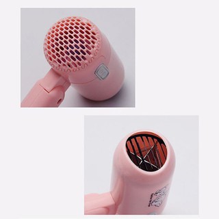 Máy sấy tóc mini gấp gọn in hình dễ thương