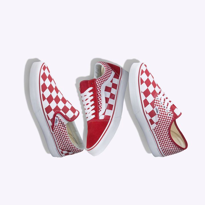 Giày sneakers Vans Slip-On Mix Checker VN0A38F7VK5