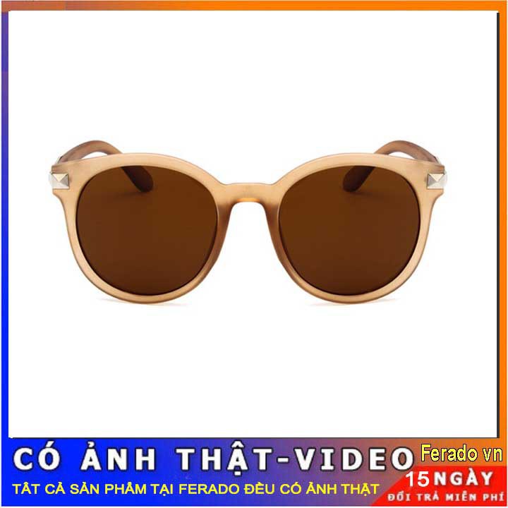 Mắt kính V trà cực hot sang chảnh