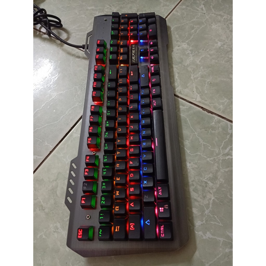 Phím cơ JUEXIE và G-Net K2800 đèn led đẹp thanh lý đang sử dụng tốt - Máy tính Hiệp Phát