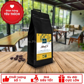Cà phê hạt rang xay Kaffie Blend P - Cà phê nguyên chất rang mộc