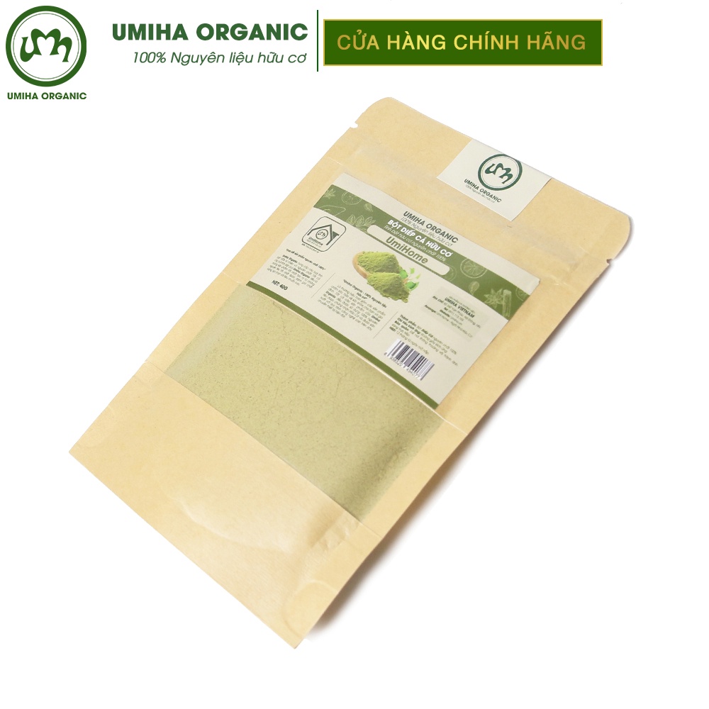 Bột Diếp Cá nguyên chất UMIHA 40G - Dùng cho đắp mặt dưỡng trắng da loại bỏ mụn hiệu quả