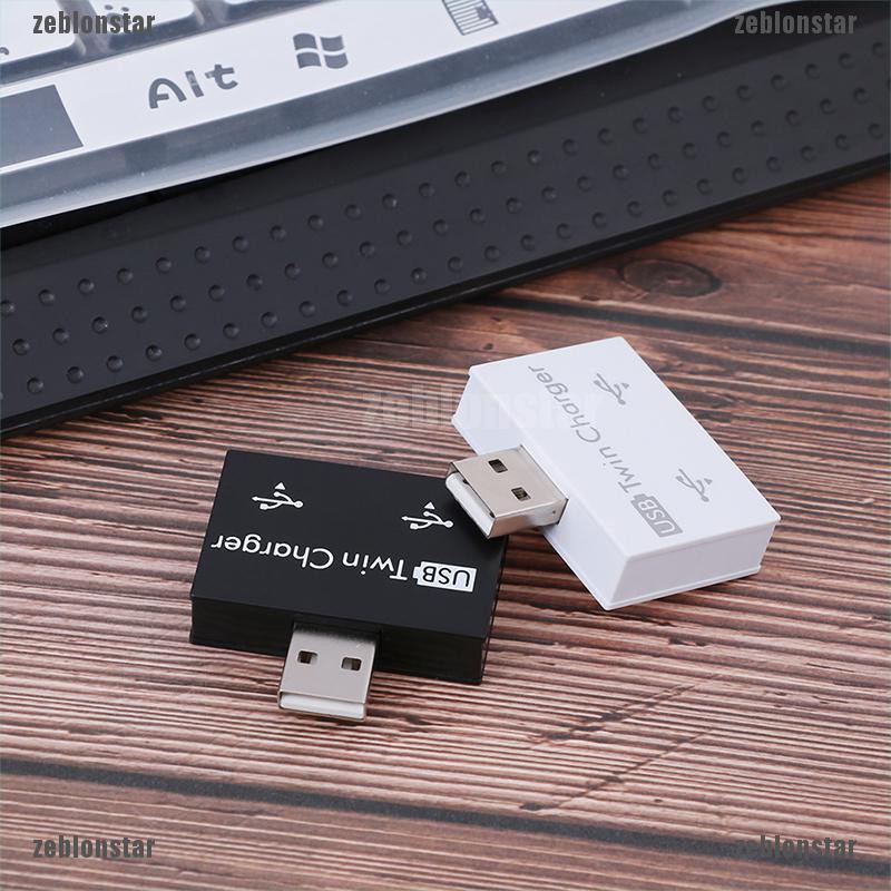 ❤Thiết Bị Chuyển Đổi Ngôi Sao Chia 2 Cổng USB 2.0