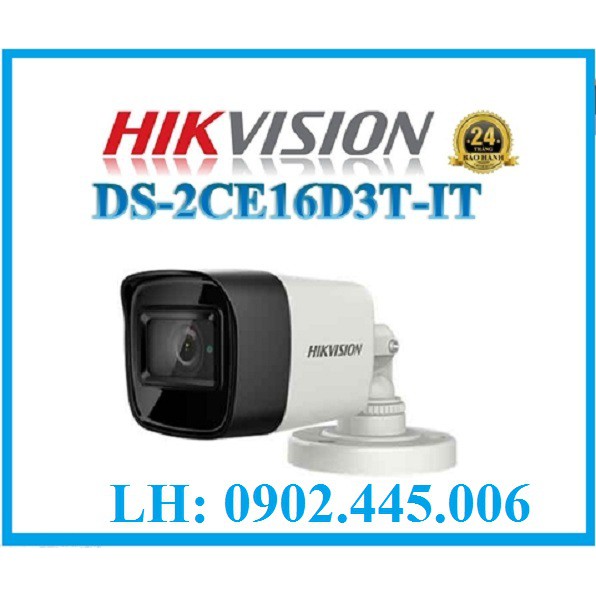 CAMERA HIKVISION HD TVI 2MP DS-2CE16D3T-IT