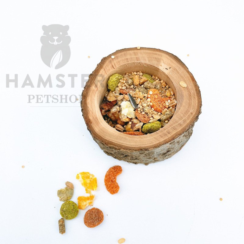 Bát ăn gỗ cho Hamster, thỏ , bọ , sóc
