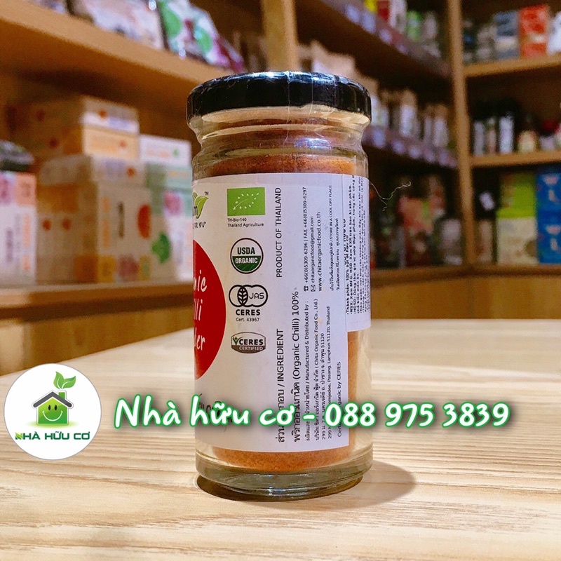 Bột ớt hữu cơ Lum Lum 30g/ Organic Chilli Powder - Date: 23/8/2022 - Nhà Hữu Cơ