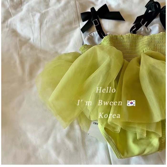 Bộ Đồ Bơi Một Mảnh Thời Trang Hàn Quốc Dành Cho Bé Gái 2022