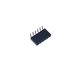 Jump đơn cái 2.54mm 1x6p cong 90 độ