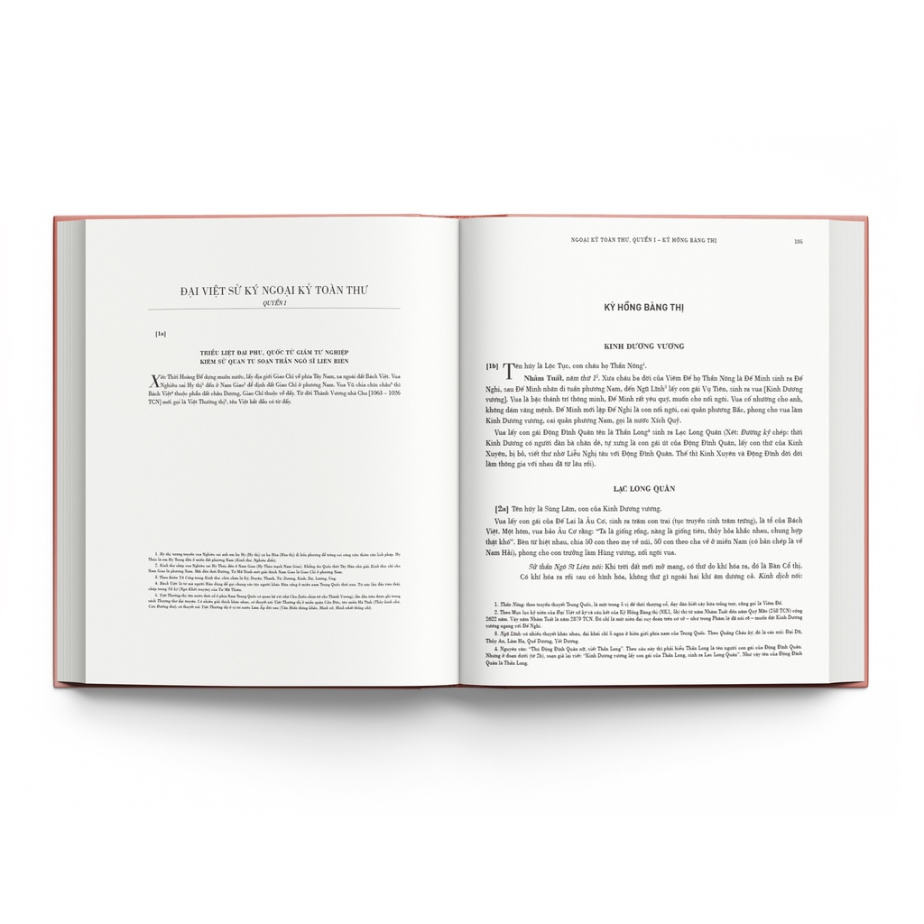 Sách- Đại Việt Sử Ký Toàn Thư (trọn bộ 2 quyển, có hộp, tặng kèm 02 postcards)