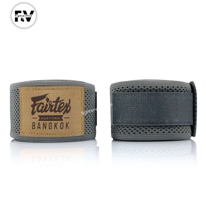 Băng Quấn Tay Elastic Handwraps Fairtex 4,5m Xám