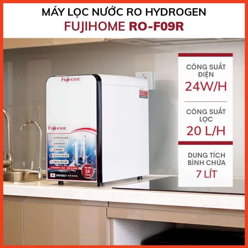 Máy lọc nước RO gia đình Fujihome uống trực tiếp 5 cấp lọc (Bao gồm tủ cường lực), Thiết bị bộ lọc nước sinh hoạt