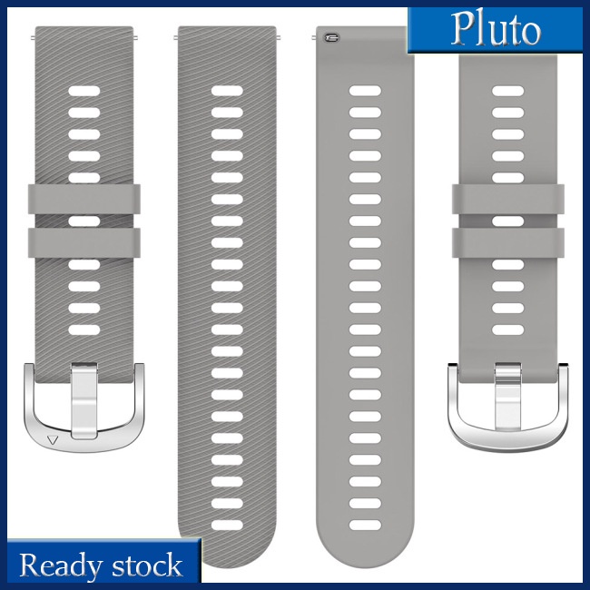 Mới Dây Đeo Thay Thế 20mm Bằng Silicon Khóa Inox Cho Đồng Hồ Thông Minh Samsung Garmin Venu