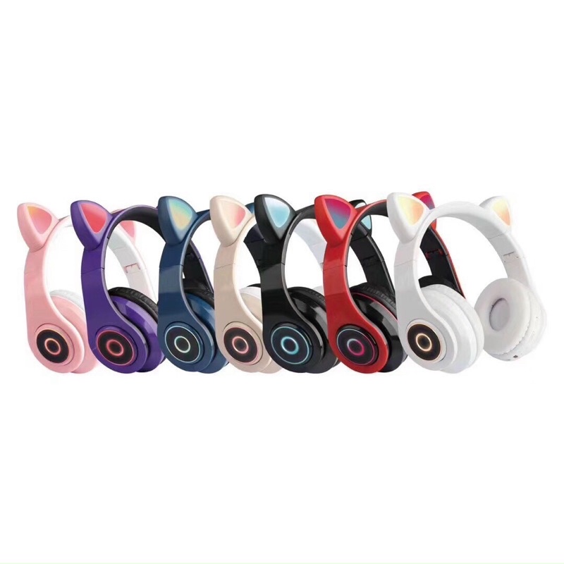 Tai nghe Bluetooth - Tai nghe Mèo chụp