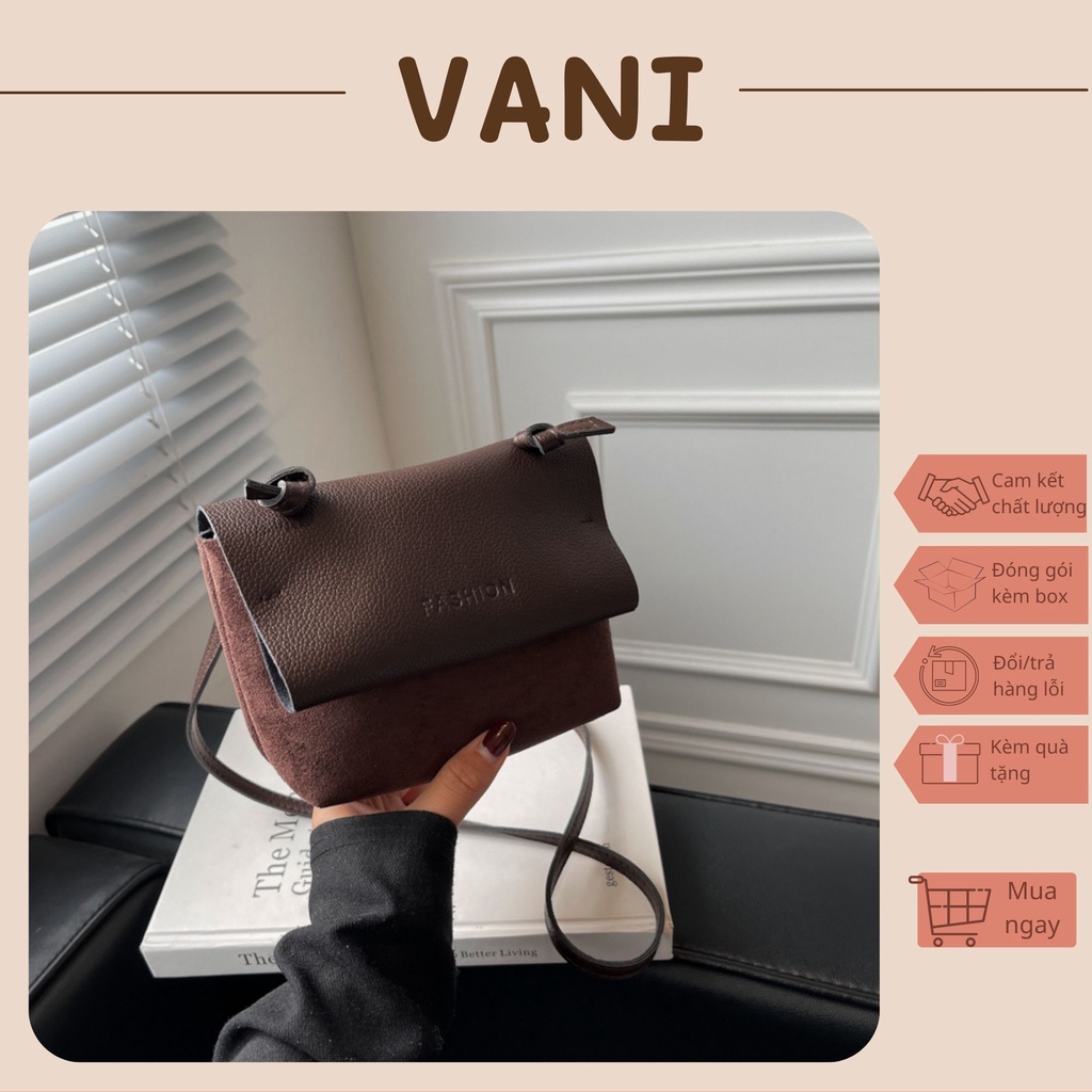 Túi đeo chéo nữ nhỏ mini đựng son, điện thoại thời trang cá tính ST03