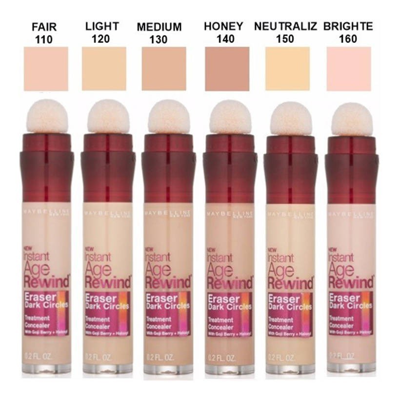 Bút Cushion Che Khuyết Điểm Giảm Quầng Thâm Maybelline Instant Age Rewind