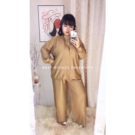 🔥𝐁𝐁𝐗𝐓•𝐁𝐢𝐠𝐬𝐢𝐳𝐞🔥Set đũi dài tay BIGSIZE