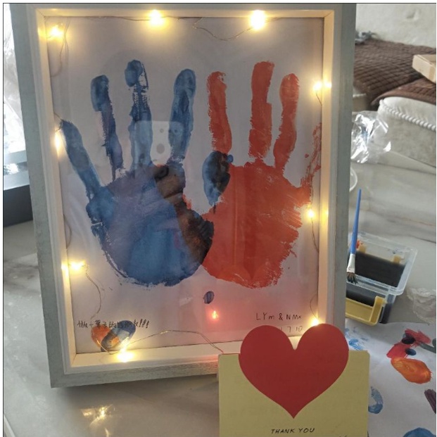 Khung Tranh Sơn Dầu Sáng Tạo, Độc Đáo Dành Cho Các Cặp Đôi Tặng Sinh Nhật, Quà Kỷ Niệm