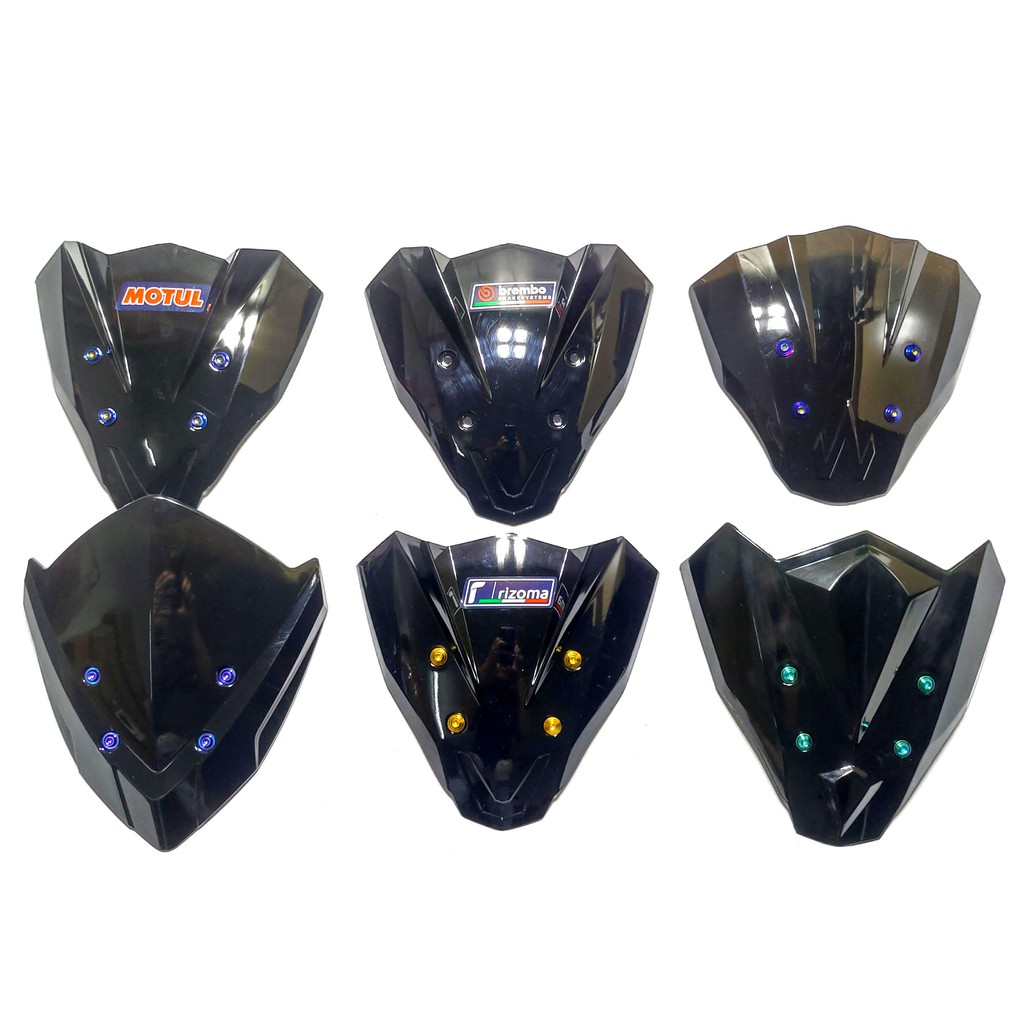 Mão winner X mẫu sừng 4 lỗ ốc logo chữ ngẫu nhiên