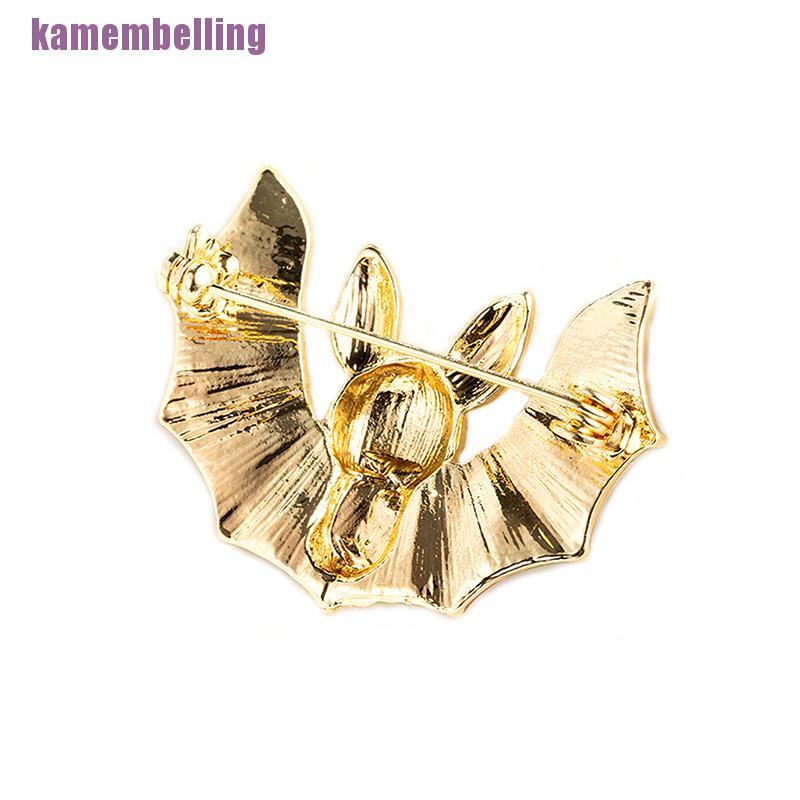 Ghim Cài Áo Hình Dơi Độc Đáo Cá Tính