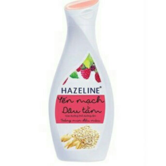 SỮA DƯỠNG THỂ HAZELINE YẾN MẠCH DÂU TẰM 230ml
