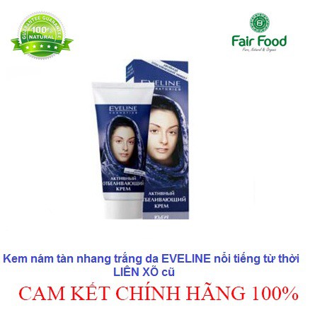 Kem dưỡng trắng da EVELINE chiết xuất tự nhiên làm trắng da hiệu quả, chống nám sạm tàn nhang và thay đổi sắc tố da