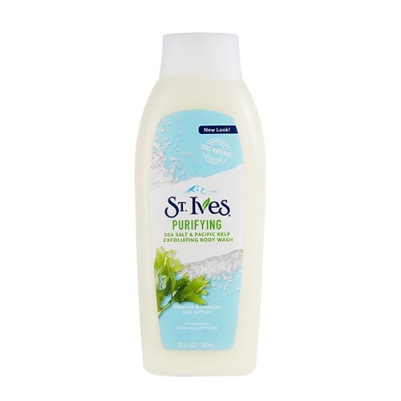 Sữa Tắm St.Ives Chiết Xuất Từ Thiên Nhiên 709ml (Muối biển, Cam chanh, Yến Mạch+Bơ)